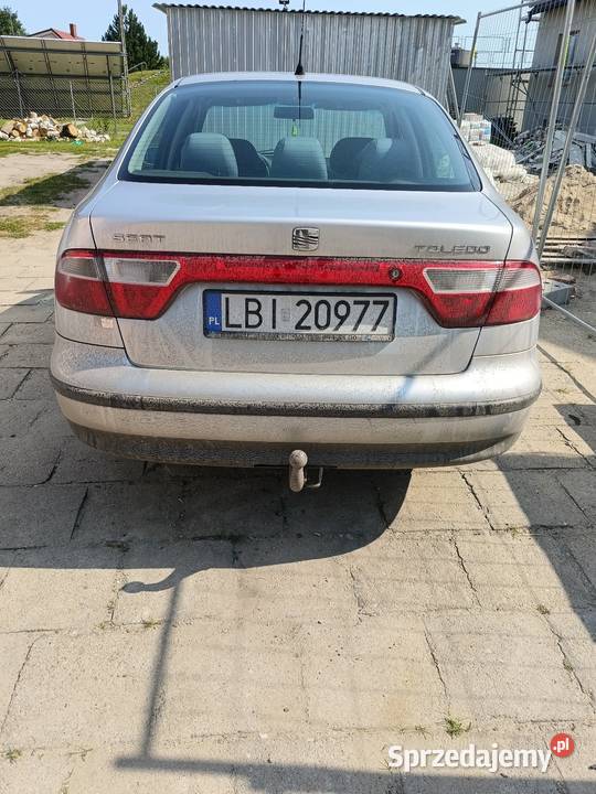 Seat toledo 2 16 2002 srebrny
