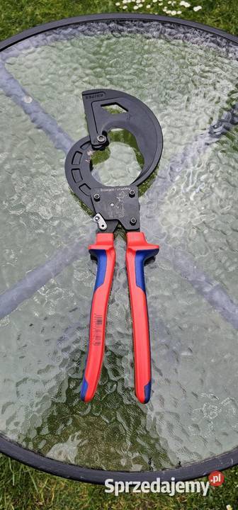 Nożyce Zapadkowe Izolowane do Kabli 60mm KNIPEX śląskie Orzesze