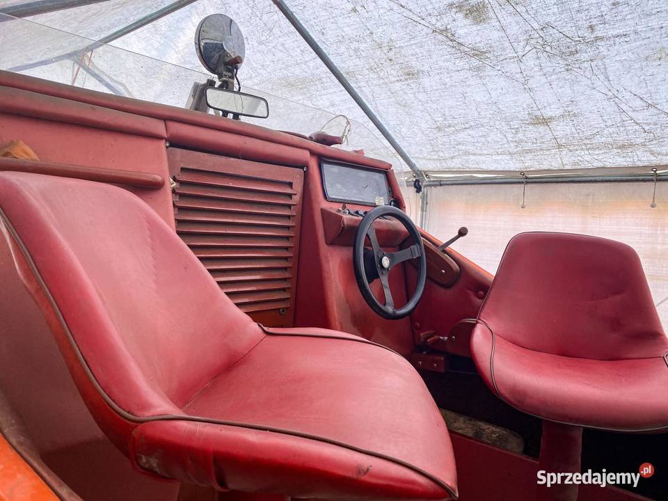 Łódź motorowa na zamówienie napęd strugowy V6 Opacz-Kolonia