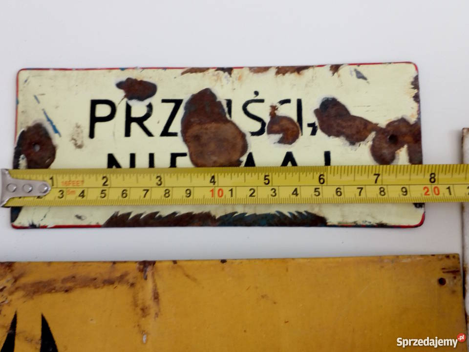 Stare tablice informacyjne Rzeszów sprzedam