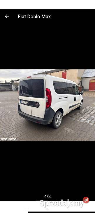 Fiat Doblo Maxi sprowadzony Poznań sprzedam