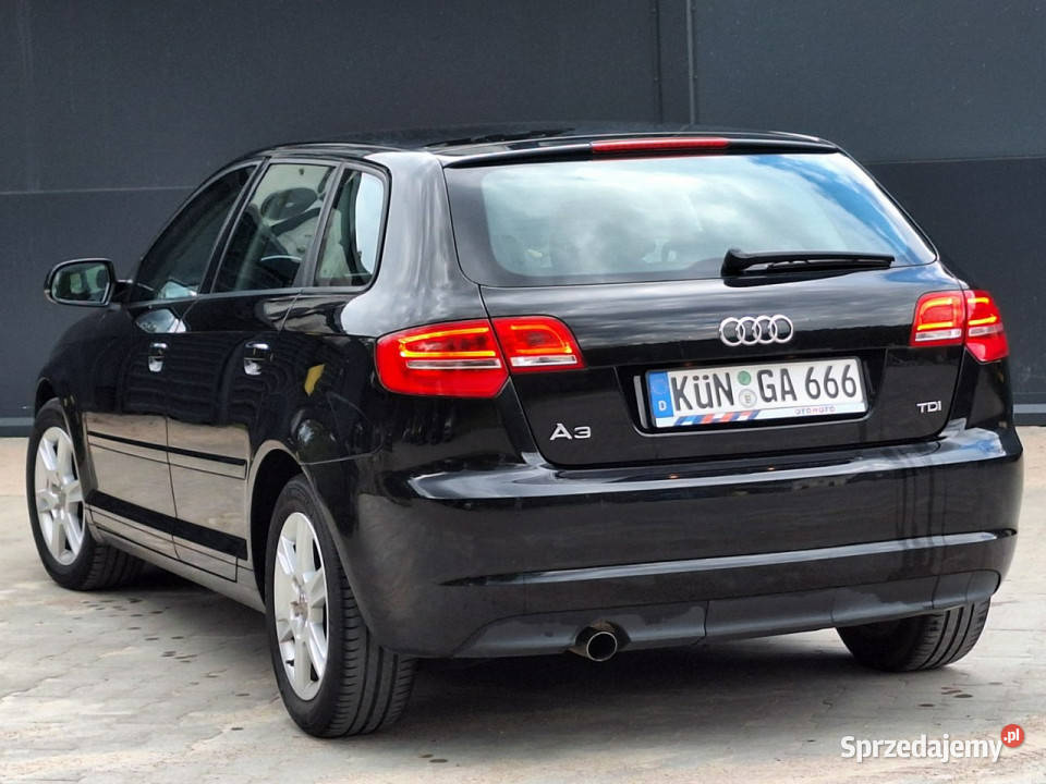 Audi A3 20 COMMON RAiL STAN KLiMAtronik halogeny tempomat Olsztyn
