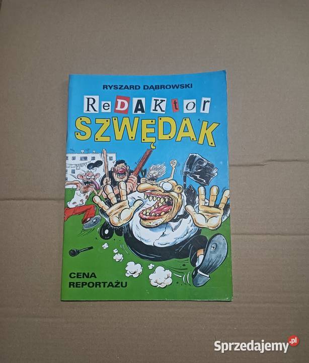 Redaktor Szwędak kolportażu R Dąbrowski Tanio Katowice