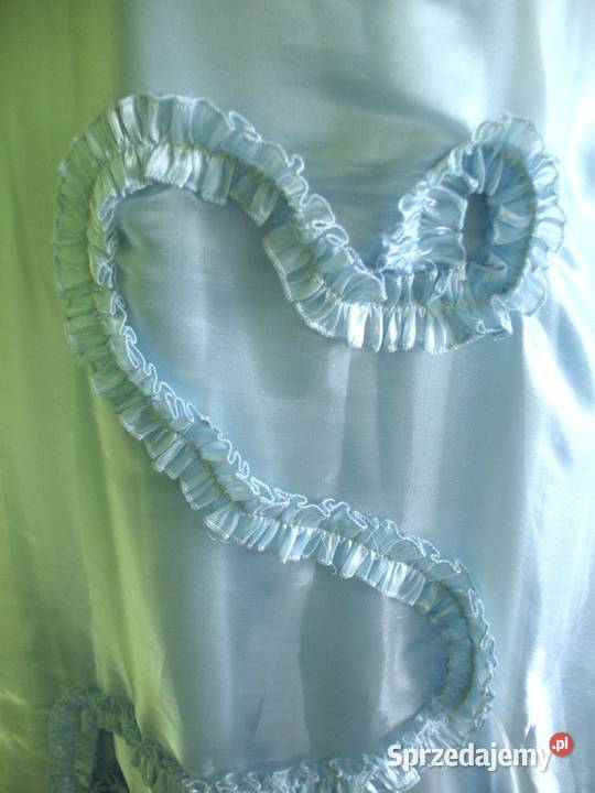 Spódnica maxi szyfon i satyna 38 M pas 70 Siedlce