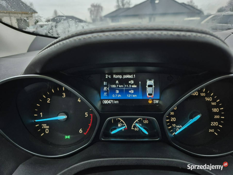 Ford Kuga ledy navi manual lift bez rdzy II 2012 klimatyzacja Drelów