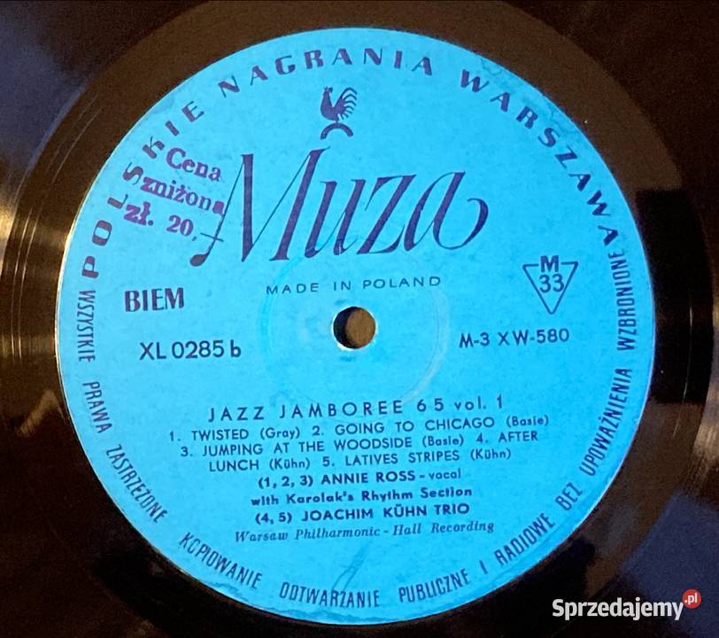 Jazz Jamboree 65 Vol 1 płyta winylowa Szczecin