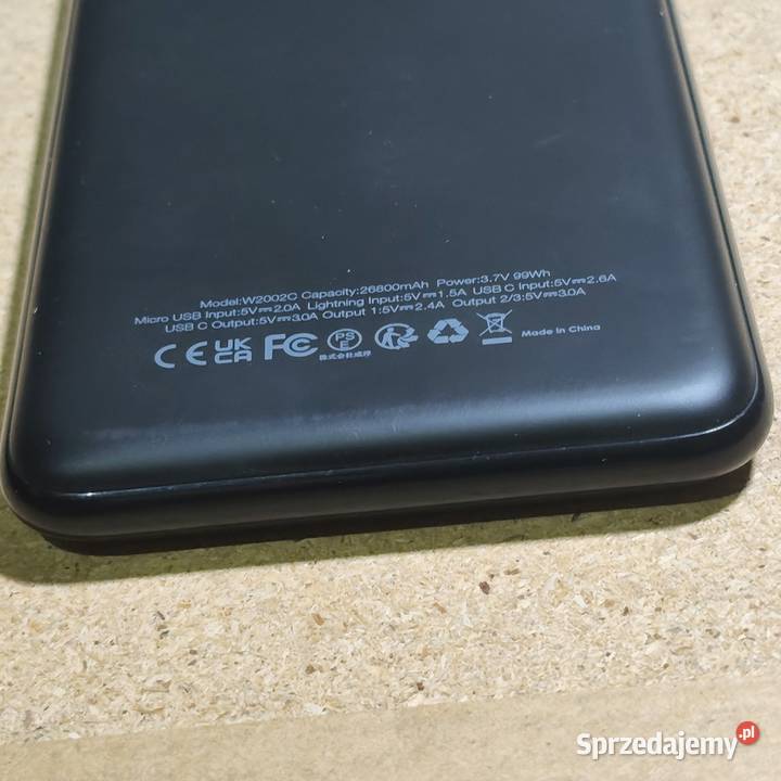 Powerbank Charmast model W2002C dolnośląskie Lubin