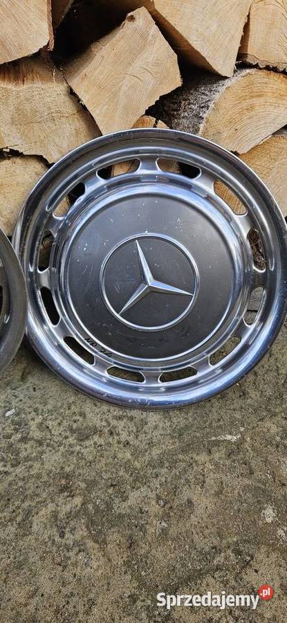 Ładny kołpak chrom Mercedes 123116126Oryginał