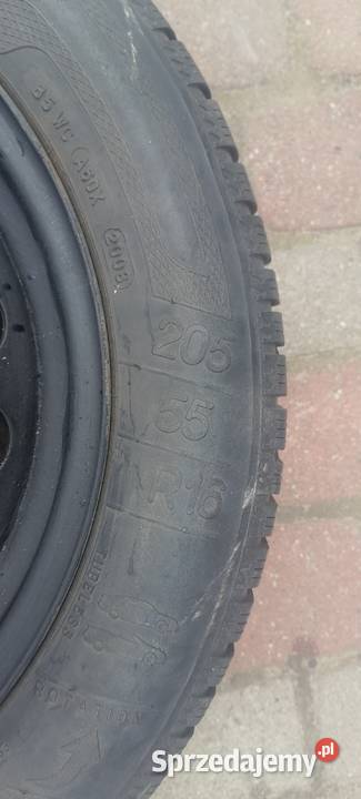 Felgi stalowe z oponami zimowymi Volvo v50 stalowe małopolskie Balice