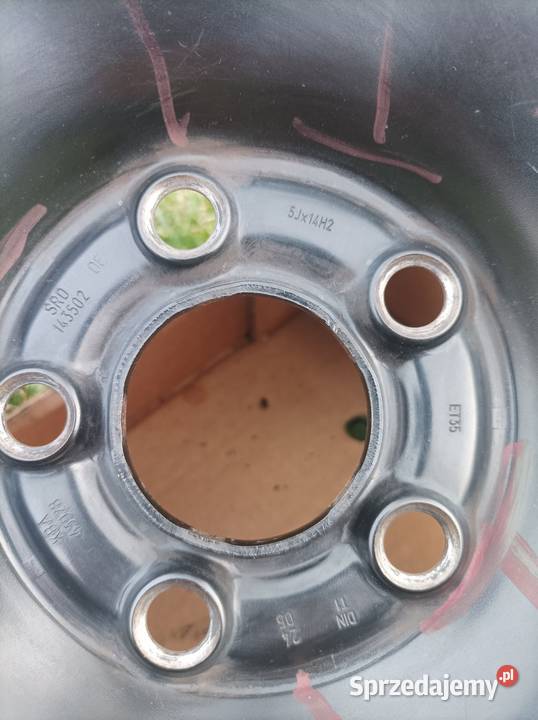 Felgi 14 5x100x57 ET35 VWSeatSkoda Audi Samochodowe Puławy