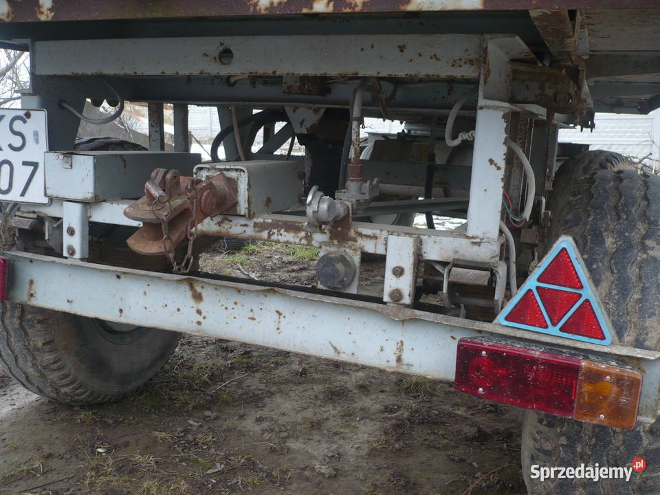 przyczepa rolnicza d 732 nieuszkodzony lubelskie Ksawerówka