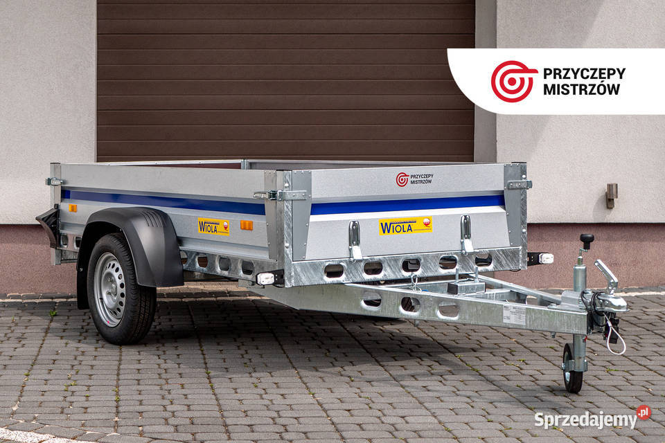 NOWA 2023 Przyczepa uchylna Wiola KRAKUS 242x122 Dąbrowa Górnicza