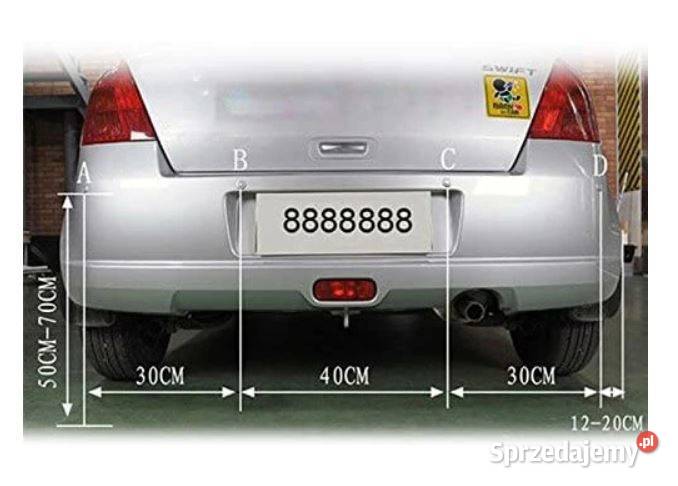 Czujniki cofania parkowania nowe zestaw Łańcut