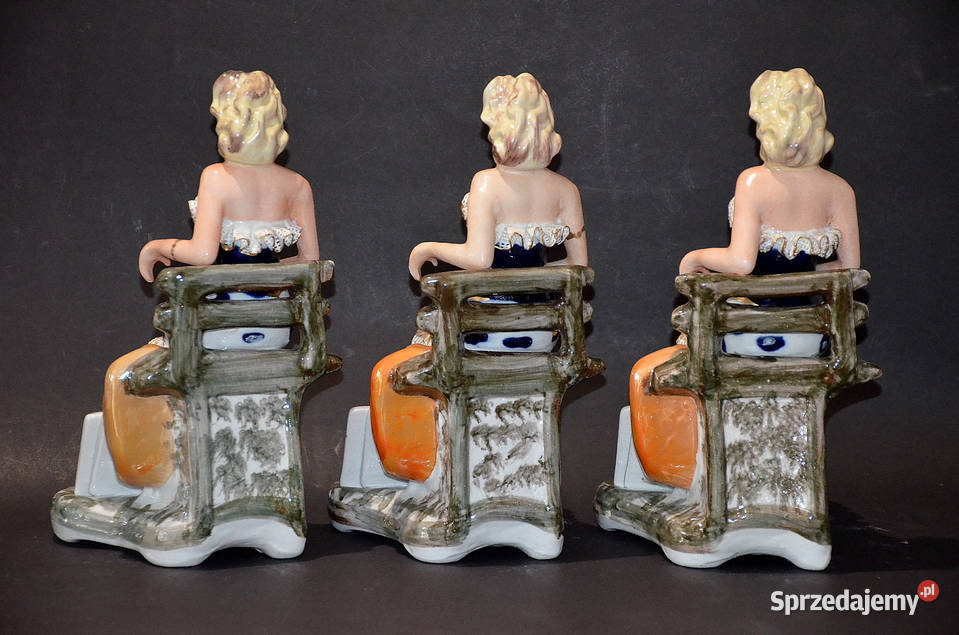 Roceram porcelana figurka Malarka do kolekcji ok Środa Wielkopolska