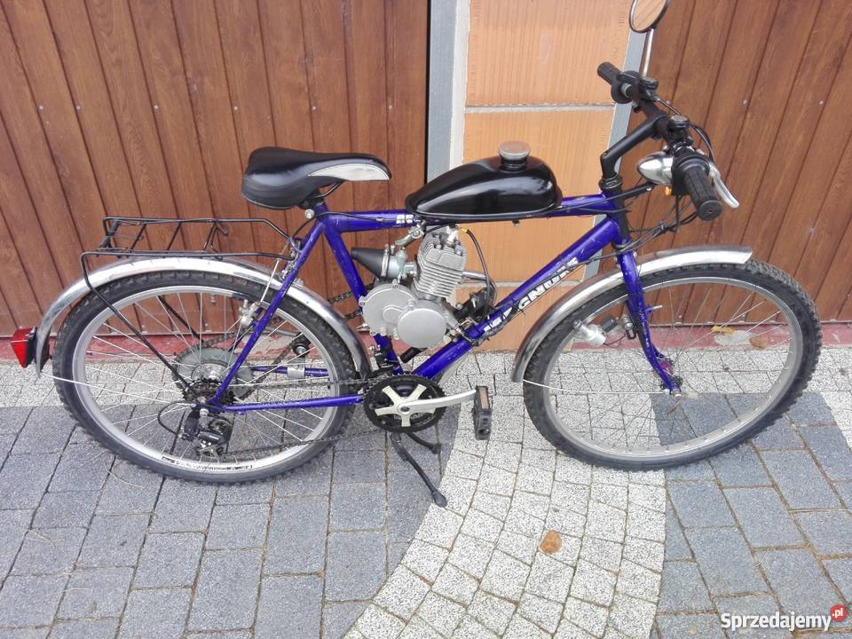 Rower z silnikiem spalinowym Doinwestowany