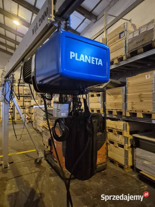 Mobilna aluminiowa suwnica bramowa Planeta Rybnik