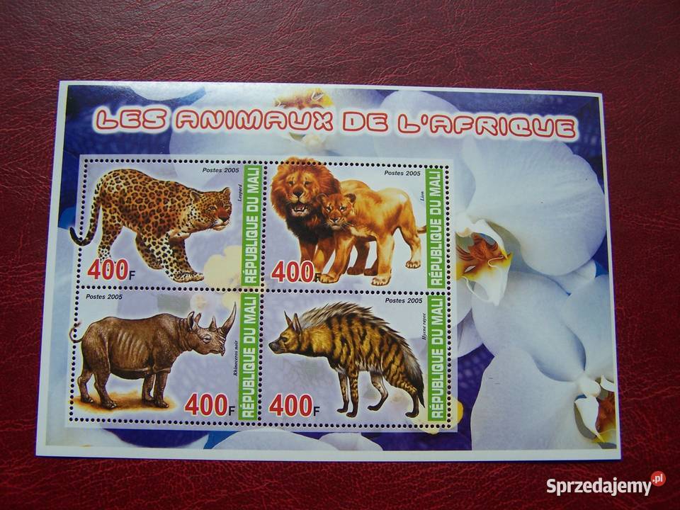 MALI 2005 MNH Fauna Zwioerzęta Afryki Tychy