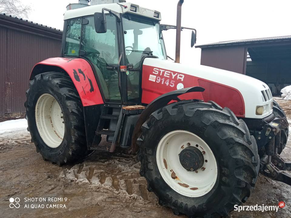 Steyr 9145 miękka oś klima Modliborzyce
