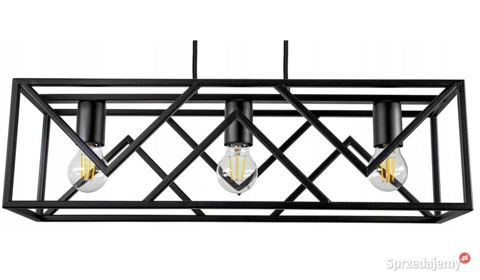 LAMPA SUFITOWA WISZĄCA INDUSTRIAL LOFT METAL Choroszcz