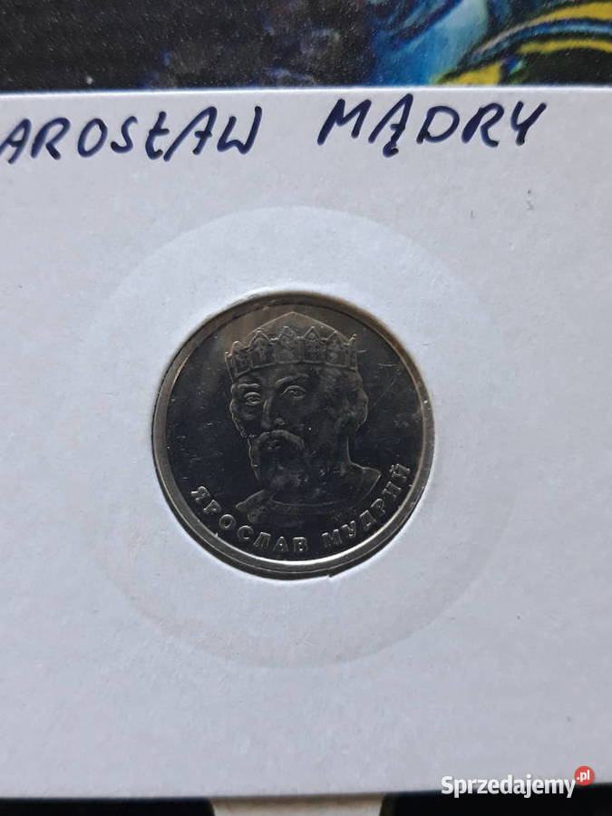 2 Hrywny Ukraina 2018 r Jarosław Mądry UNC Konin