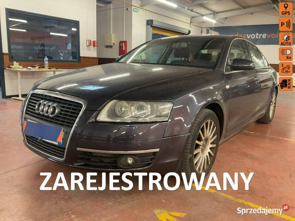 Audi A6 Podg fotele biksenony symboliczny komputer pokładowy A6 Wejherowo
