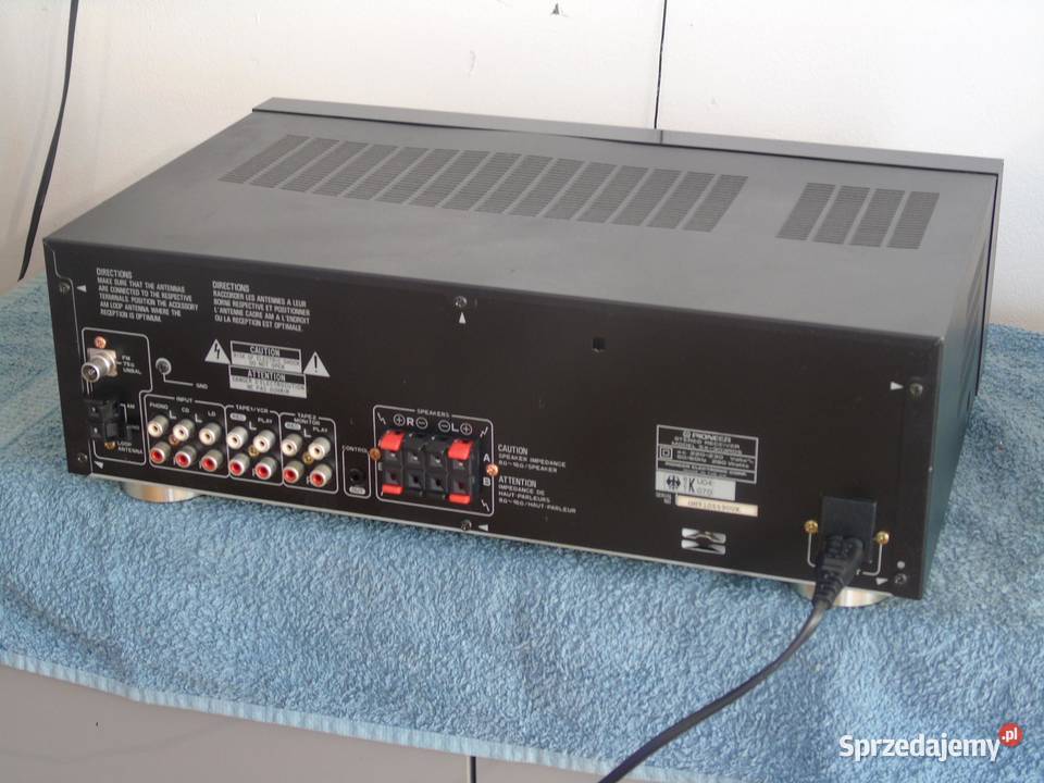 Japoński amplituner Pioneer SX303 RDS sprawny Elektronika sprzedam