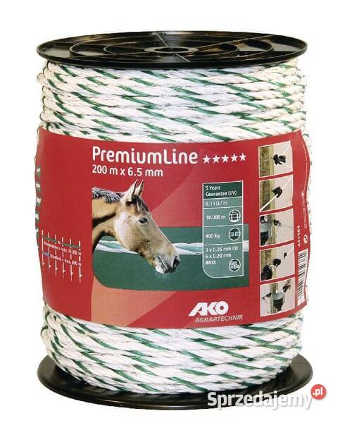Linka ogrodzeniowa Premium Line 65 mm 200 m AKO sprzedam