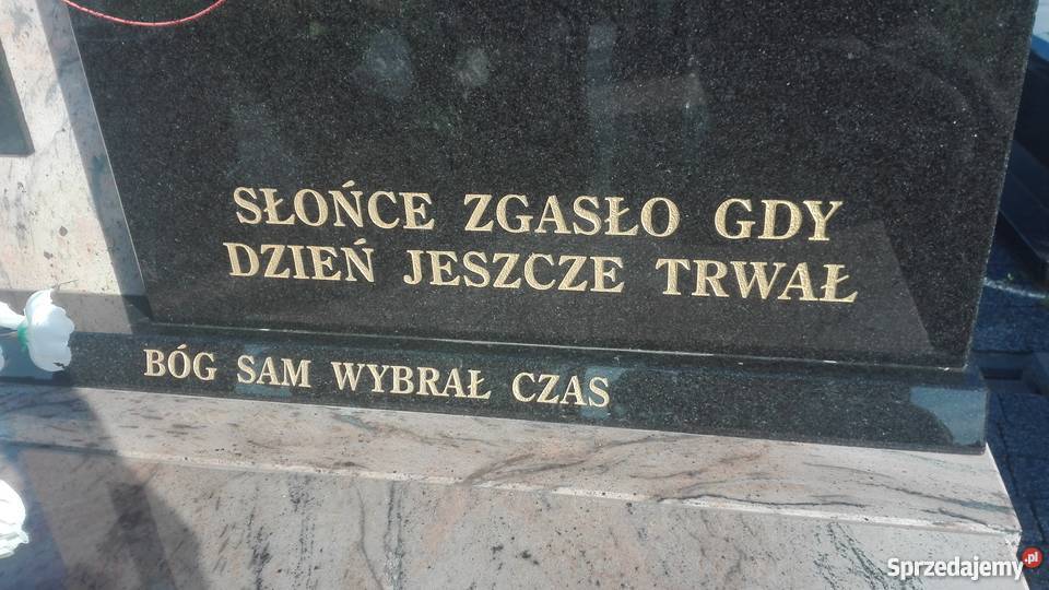 ZŁOCENIE ODNAWIANIE LITER RENOWACJA POMNIKÓW podlaskie Siemiatycze