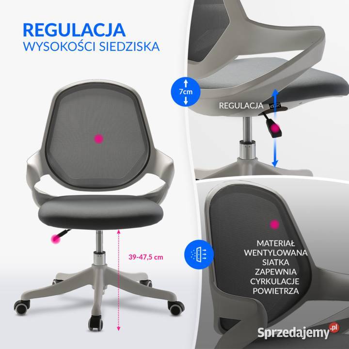 Obrotowe krzesło biurowe ANGEL Ofelia Jarosław