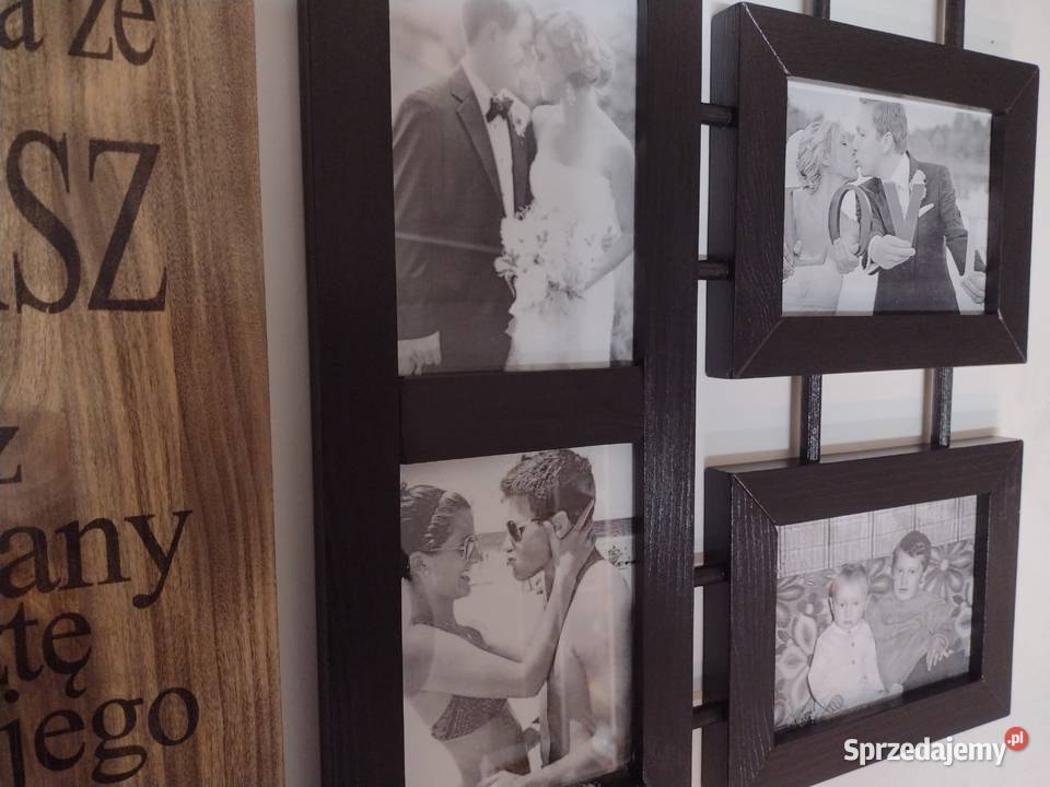 Multirama z drewna zestaw Ramek na zdjęcia 13x18 Warszawa