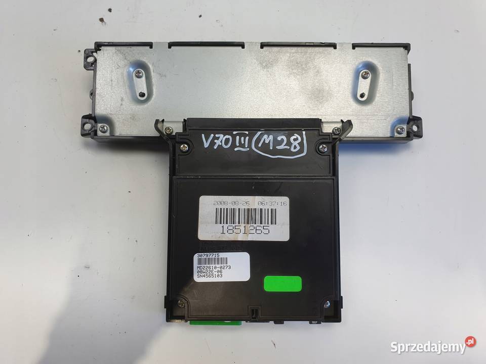 Volvo S80 II V70 III WYŚWIETLACZ RADIA Ekran osobowe Janów sprzedam