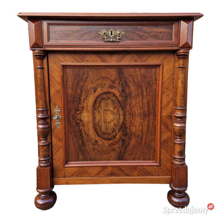 MAHONIOWA SZAFKA EKLEKTYCZNA Szczecin