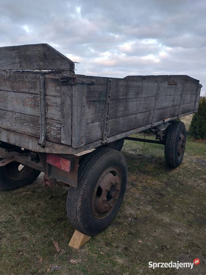Sprzedam przyczepę rolniczą nieuszkodzony kujawsko-pomorskie