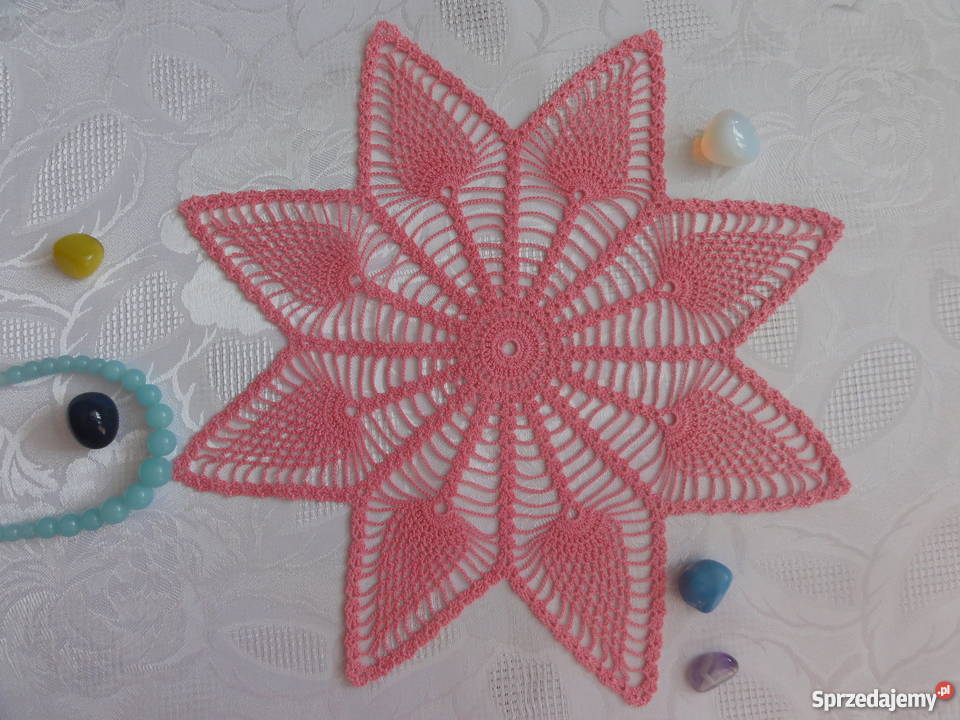 Kolorowe serwetki na szydełku Lublin