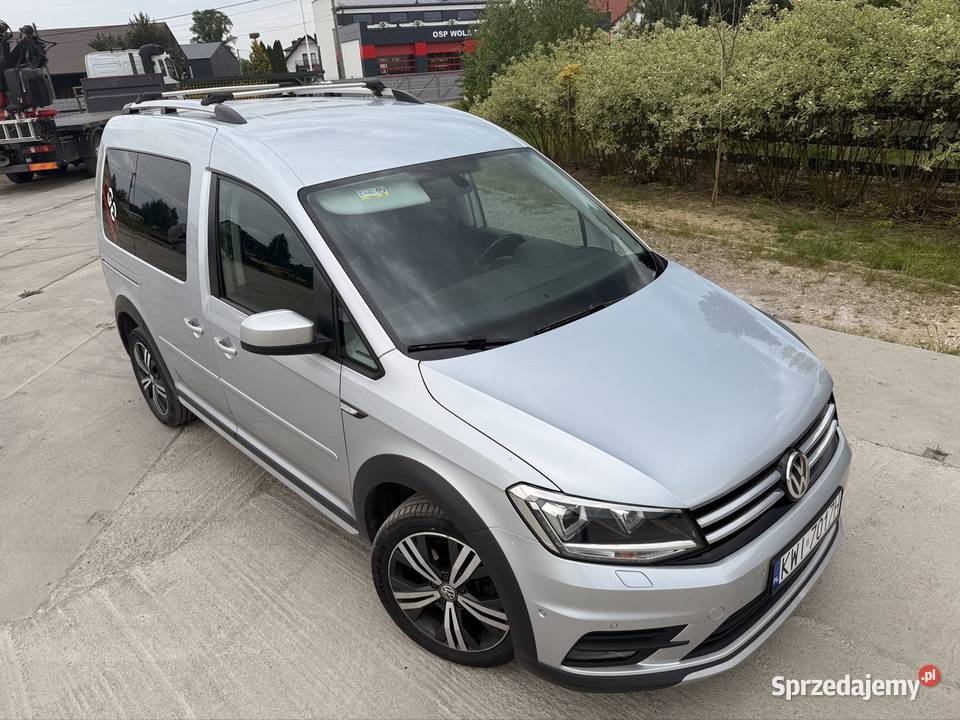 Caddy 20 DSG lopatki w kierownicy AllTrac aluminiowe felgi