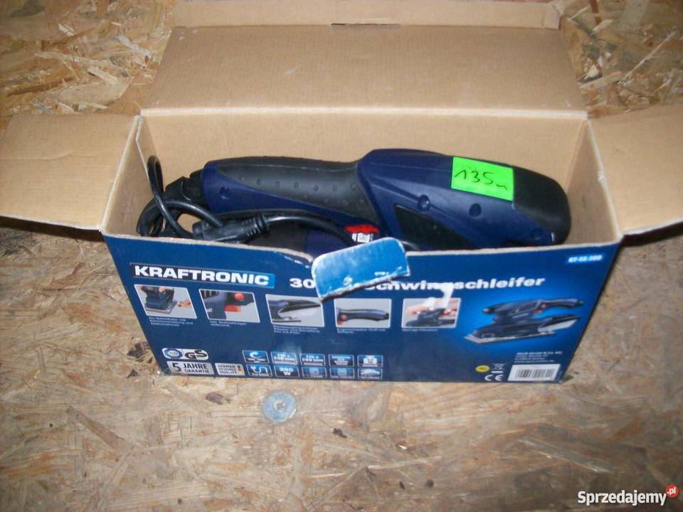 Szlifierka oscylacyjna Kraftronic KTSS 300 Głogowa