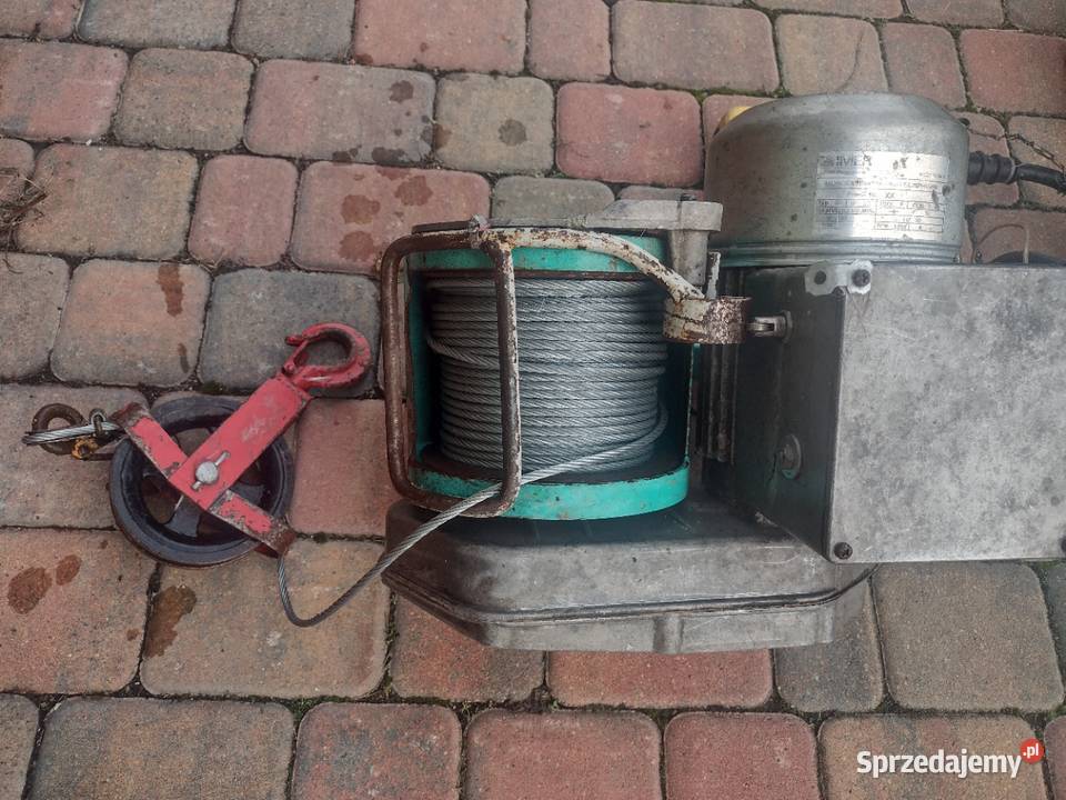 Wciągarka wyciągarka IMER ES 150 230Vudźwig 150 Stargard sprzedam