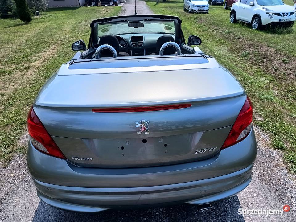Peugeot 207cc 16hdi manualna łódzkie Podkonice Miejskie