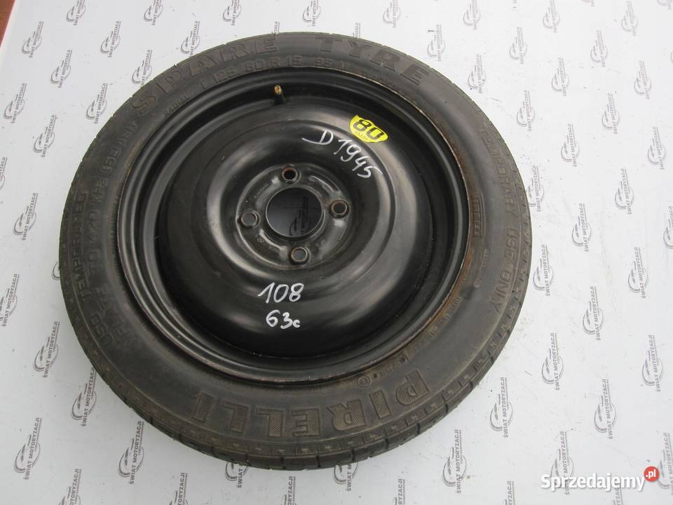 FORD FOCUS MK1 I koło dojazdowe 1258015 95M Opony i felgi sprzedam