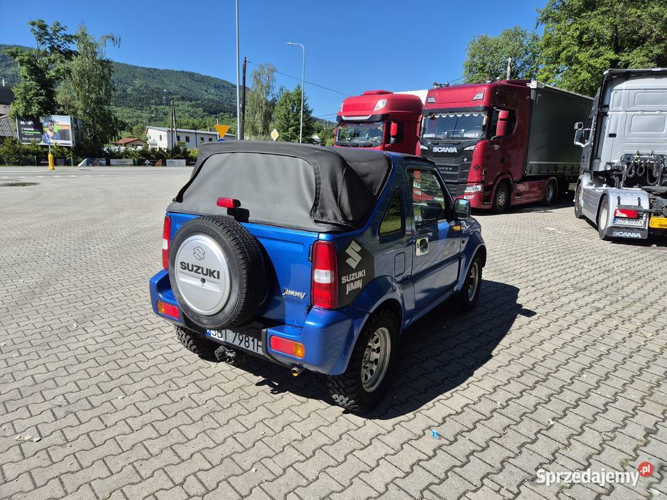 Suzuki Jimny 4x4 165 przebieg Cabrio 13 benz 80 1300cm3 Jimny Bujaków