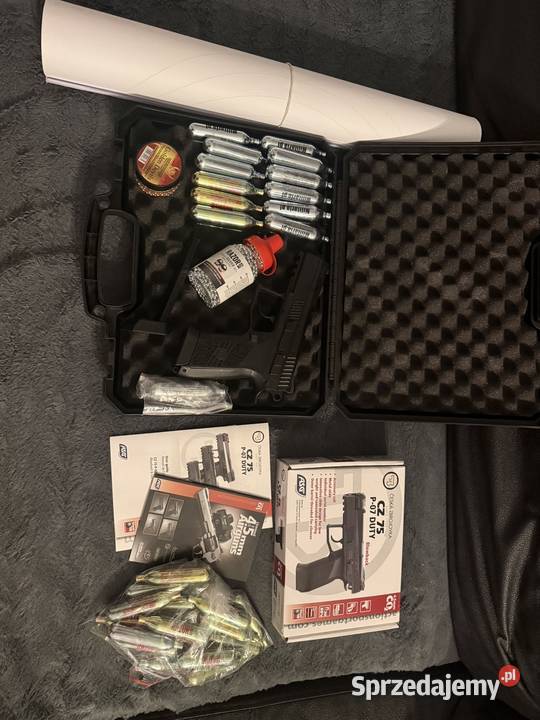 Wiatrówka CZ 75 P07 Duty Blow Back 45 mm