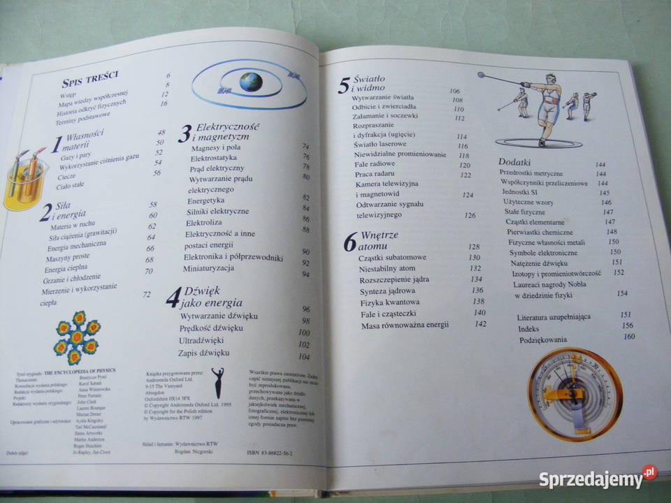 Encyklopedia fizyki Clark Budowa materii Książki i Podręczniki dolnośląskie