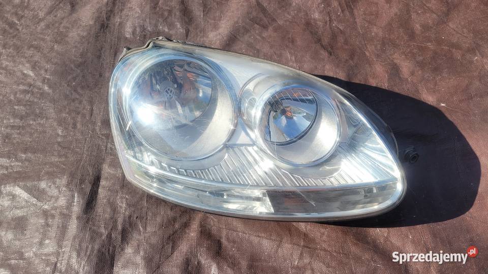 VW GOLF 5 V LAMPA PRAWY PRZÓD REFLEKTOR PRAWY Ruda Śląska sprzedam