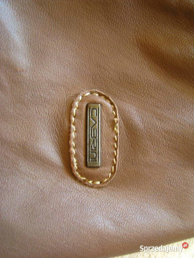 Płaszczyk damski kurtka skórzana Cabrini XL Wiosenna/Jesienna  Brzegi