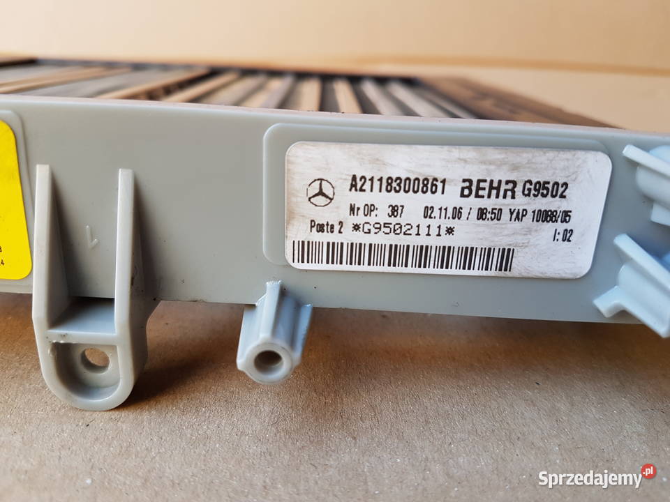 Mercedes CLS w219 nagrzewnica elektryczna osobowe Legnica