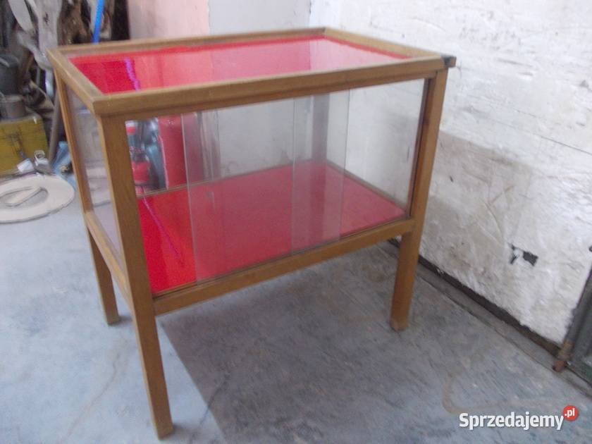 Stara drewniana witryna gablota witryna do Bielsko-Biała sprzedam