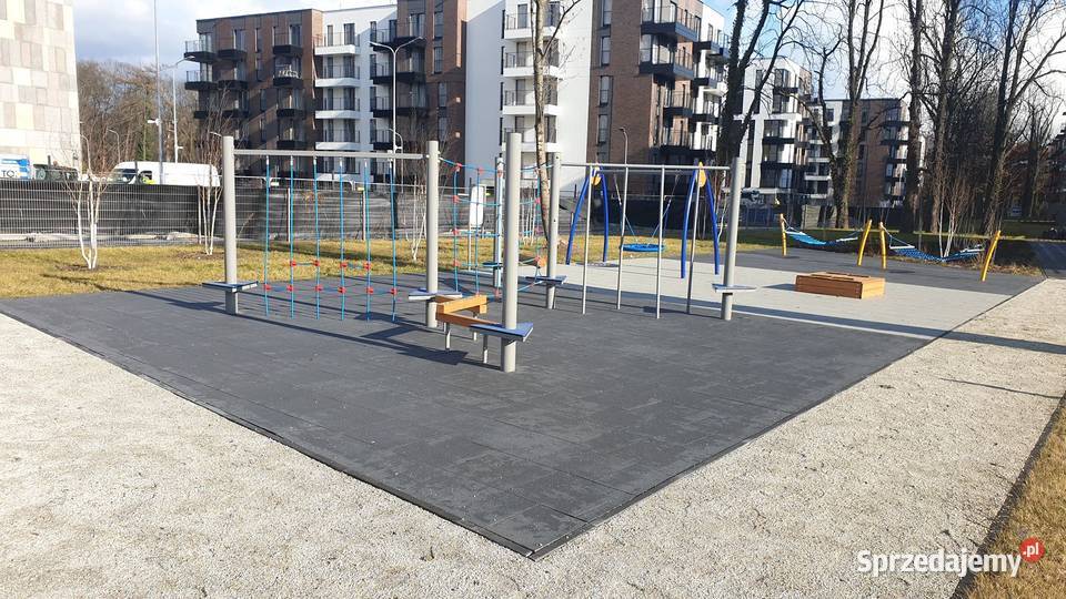Nawierzchnia gumowa place zabaw siłownia ogród mazowieckie Warszawa
