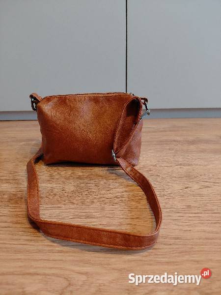 Mała brązowa torebka na ramię crossbody Torby i torebki Moda i Styl mazowieckie Warszawa