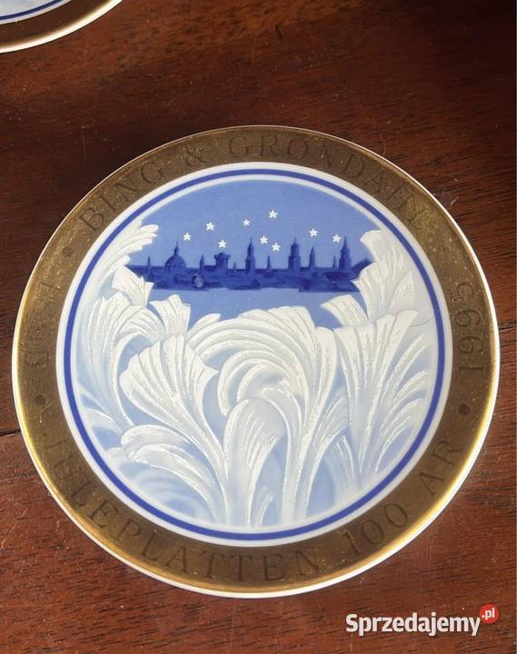 Talerzyk z 1982r z okazji Bożego Narodzenia Bing Porcelana i szkło Gdańsk sprzedam