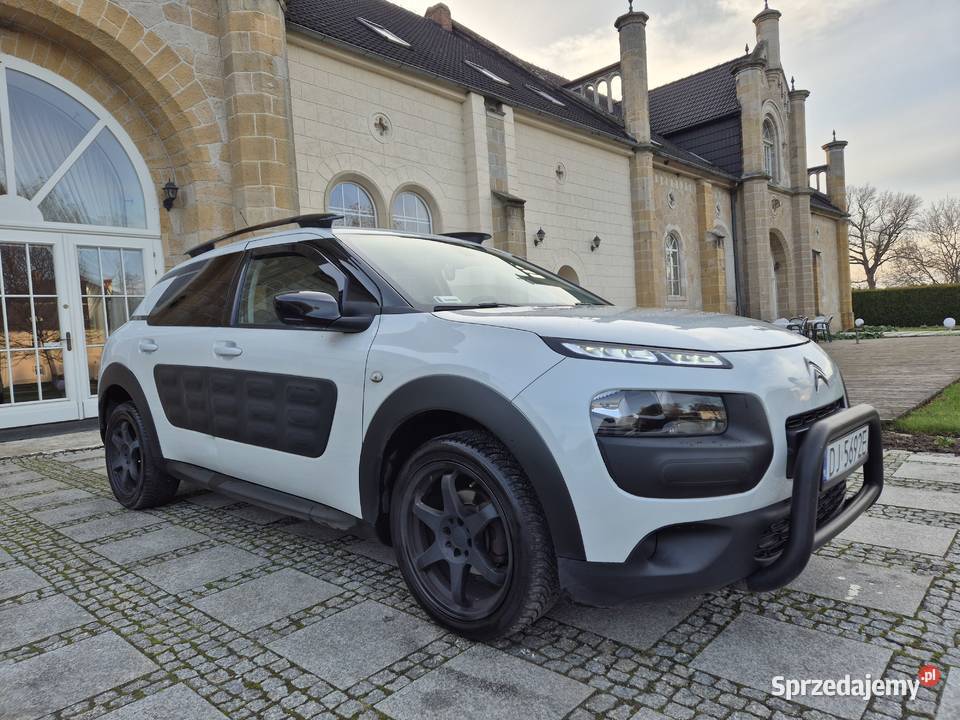 Piękny Citroen C4 Cactus 12 VTi 6bieg stan BEZ aluminiowe felgi dolnośląskie Lwówek Śląski